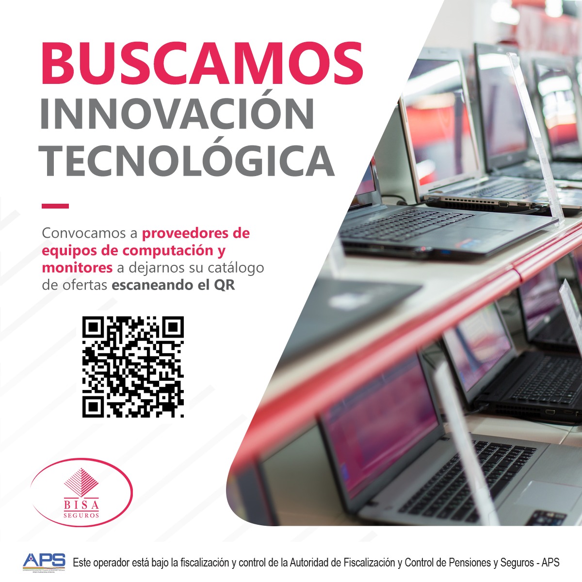 ¡𝗧𝗲 𝗲𝘀𝘁𝗮𝗺𝗼𝘀 𝗯𝘂𝘀𝗰𝗮𝗻𝗱𝗼! 🤩
💻 Si eres proveedor de equipos de computación y monitores, ingresa al siguiente link y déjanos tus datos:
➡️ hubs.ly/Q02k9mcH0