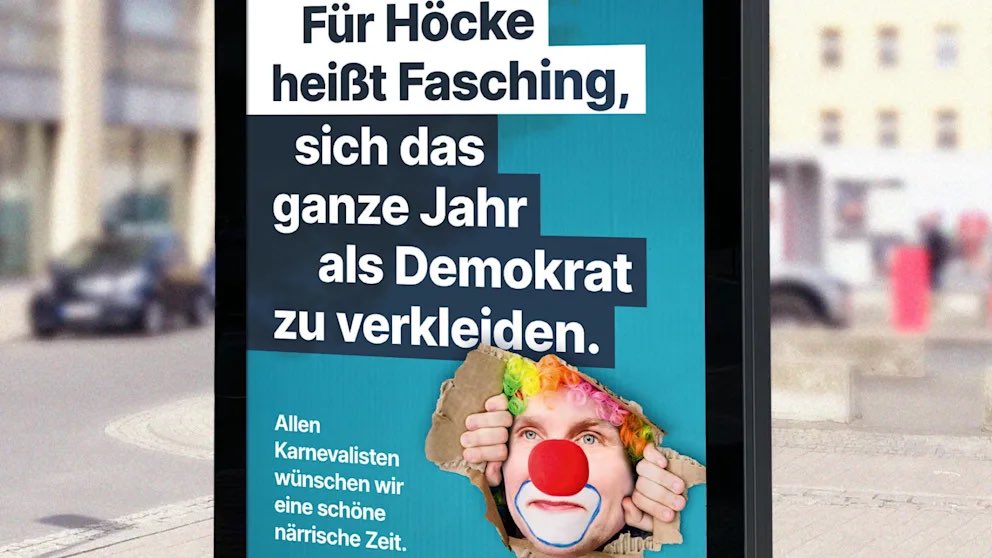 Was ist das für ein fucking grandioses Plakat der <a href="/cdu_thueringen/">CDU in Thüringen</a>