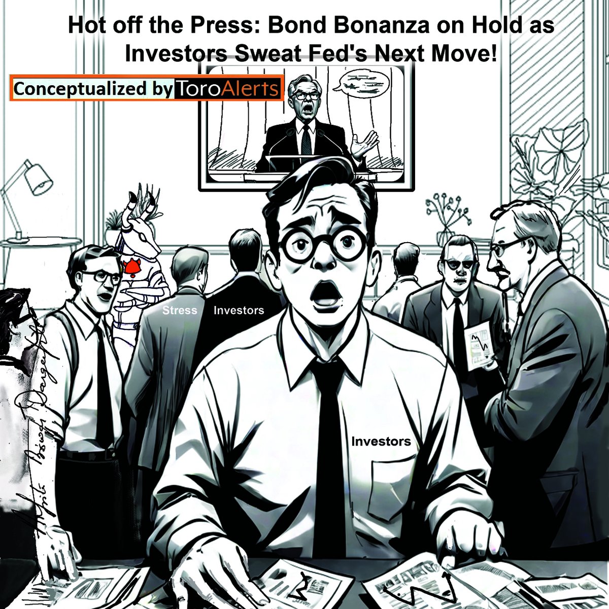 Hot off the Press: Bond Bonanza on Hold as Investors Sweat Fed's Next Move!

#federalreserve #financeexplained #interestrates #economy #recession #finance #investing #money #news #youtube #portlandartist #toroalertsai #indianartist