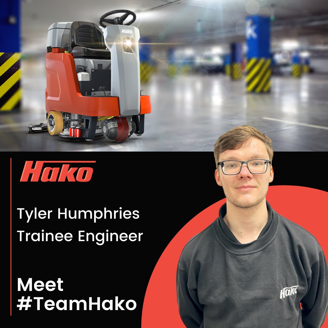 HakoMachines's tweet photo. We couldn't be more proud to support #NationalApprenticeshipWeek by sharing our own apprentice success story. Tyler Humphries joined us having just completed his level 3 Automotive Technicians course. After a six month trial, he's now a Trainee Engineer! #traininganddevelopment https://t.co/qCT7gAmbSH