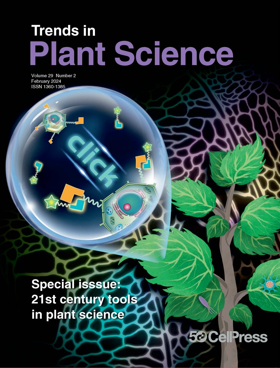 Feb Special Issue on 21st century tools in plant science. Read FREE: AI in plant science and publishing; 100 important questions facing plant science derived using LLM; Click chemistry in plant science; Single cell stereo-sequencing technology &amp; more cell.com/trends/plant-s…