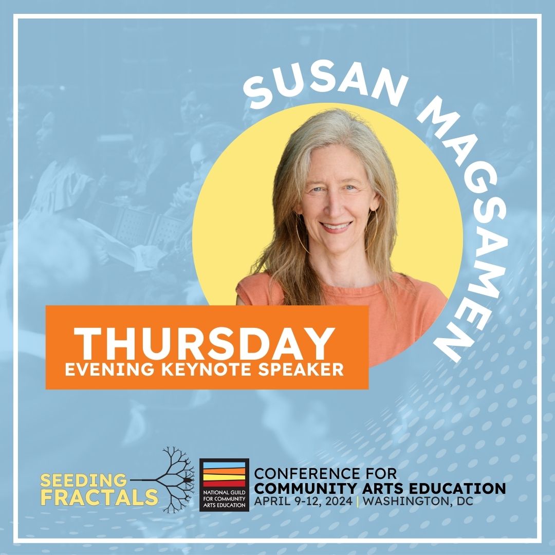 National Guild (@communityartsed) on Twitter photo 🎉 Join us this April for keynotes that promise to inspire, inform, and ignite! Don't miss out on talks from <a href="/prentishemphill/">Prentis Hemphill</a>, Dr. Nicole Truesdell, and <a href="/susanmagsamen/">Susan Magsamen</a>! Register now to secure your spot and stay tuned for updates! Register: ow.ly/4WFW50QyB3f #CommunityArtsEd 🎉 Join us this April for keynotes that promise to inspire, inform, and ignite! Don't miss out on talks from <a href="/prentishemphill/">Prentis Hemphill</a>, Dr. Nicole Truesdell, and <a href="/susanmagsamen/">Susan Magsamen</a>! Register now to secure your spot and stay tuned for updates! Register: ow.ly/4WFW50QyB3f #CommunityArtsEd