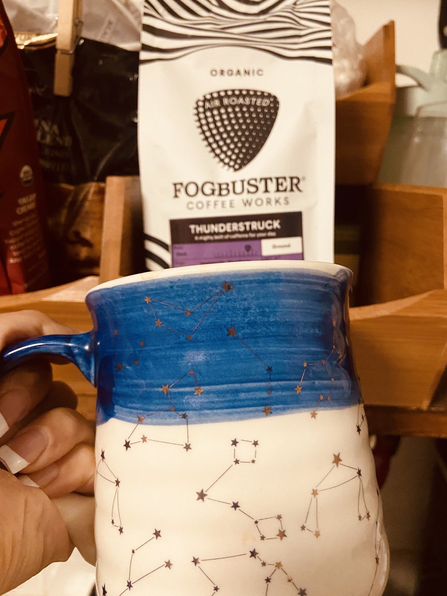 I like how complex the flavor of @fogbustercoffee Thunderstruck coffee is without any bitterness at all! How’s your morning brew treating you, love?