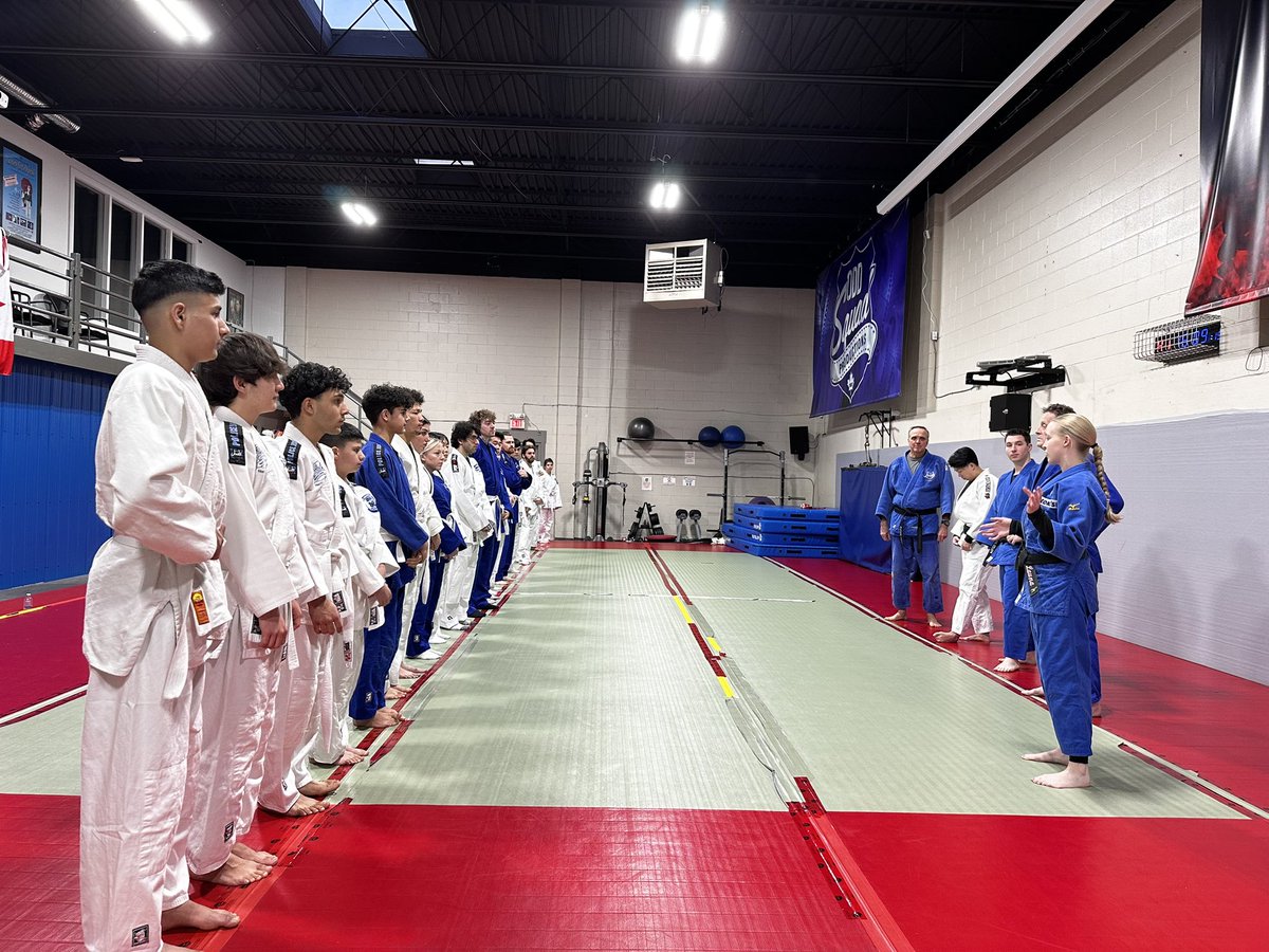 police_judo's tweet photo. Welcome to the Intro to Police Judo class 7 with the full crew led by Launa Hinton. Check out the next class opens in September! #tryjudo https://t.co/Vue1kwL7De