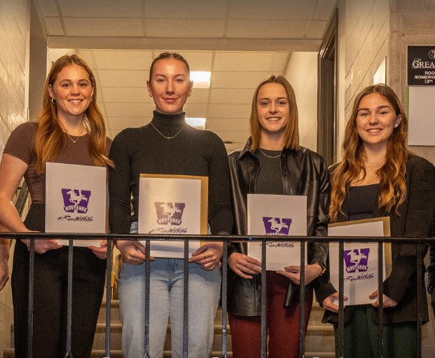 Happy National Girls and Women in Sport Day. We are proud at @kingsatwestern of the amazing accomplishments of @WesternMustangs athletes and your influence as role models on campus and in the community!