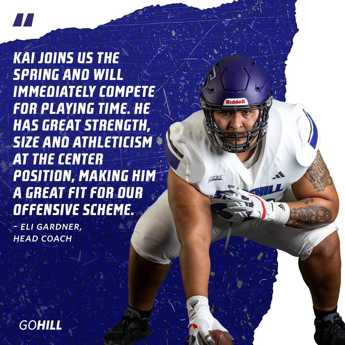 StonehillFB's tweet photo. Please welcome @kaicrose to #ShovelTown!

#NSD24 | #DIG https://t.co/QegPplU7Cz