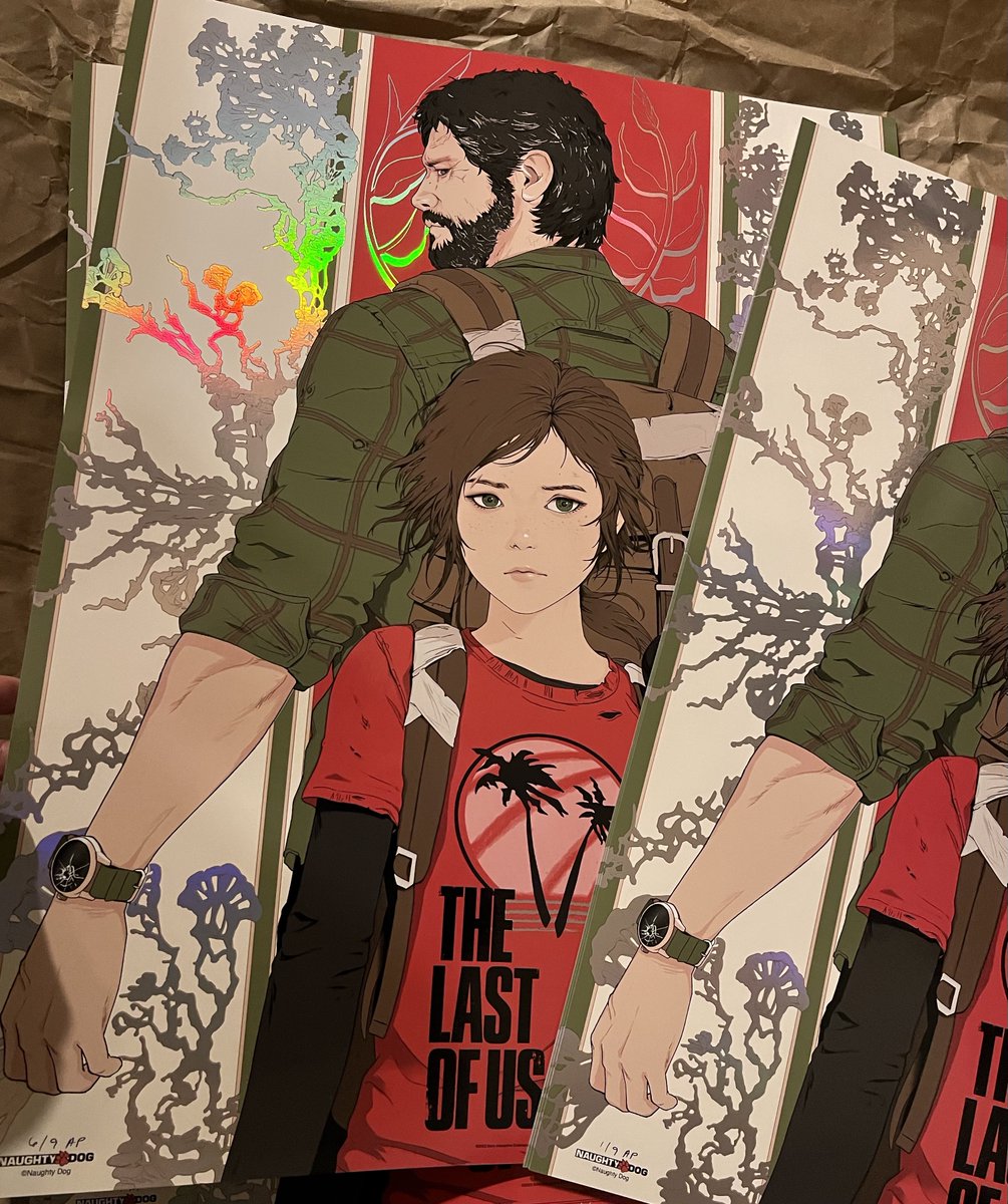 Shipping 🔜 @PlushArtClub @TheLastofUsHBO Thank you to everyone who purchased an official licensed print from @GHARLIERA1 collaboration with HBO's 'The Last of Us'. (Limited SOLD OUT!) Please look forward to future licensed releases. 🔥