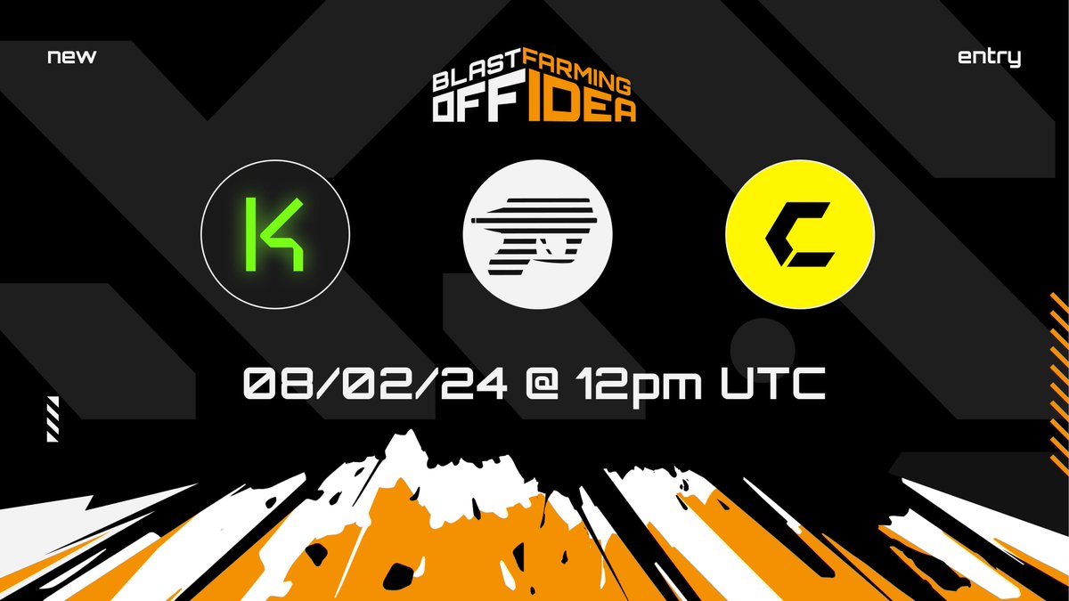 BlastOff Idea Farming: Episode 3

8th Feb 2024 @ 12pm UTC live on Twitter spaces

Featuring:
<a href="/CyberFinance__/">WAGMI HUB</a> 
<a href="/BlasterSwap/">BLASTER 🔫</a> 
<a href="/kangiten_co/">Kangiten</a> 

Join us and listen to some of the biggest innovators in the space talk everything @Blast_L2!

ps: listen out for the secret word in the