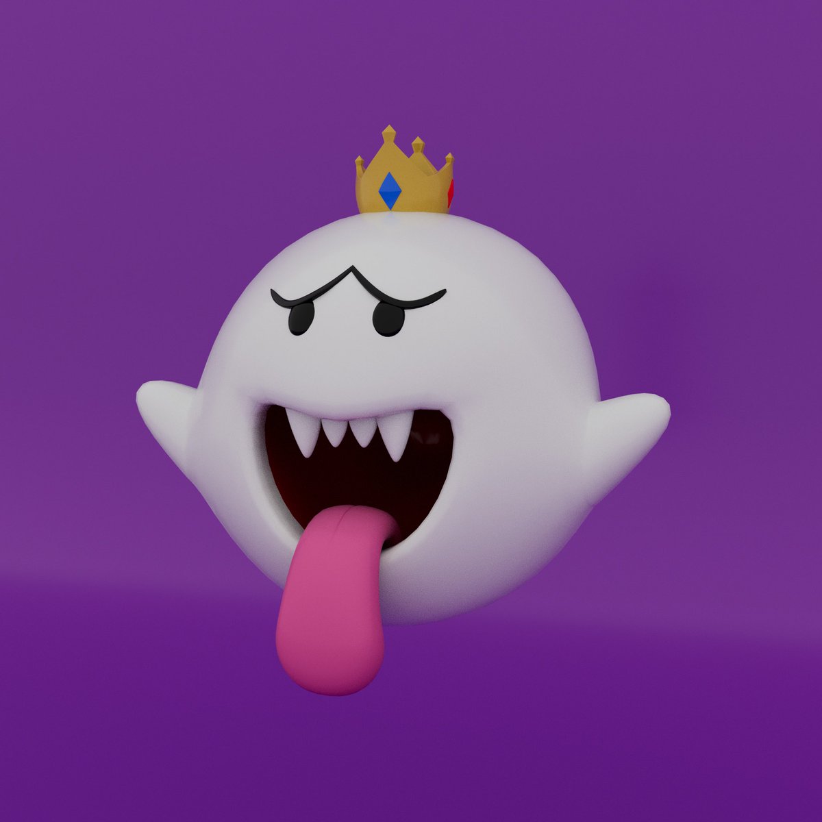 3dEryth's tweet photo. King Boo 👻👑

#3d #3dart #3dartist #3dmodel #maya #Kingboo https://t.co/shQ0Ldxbyr