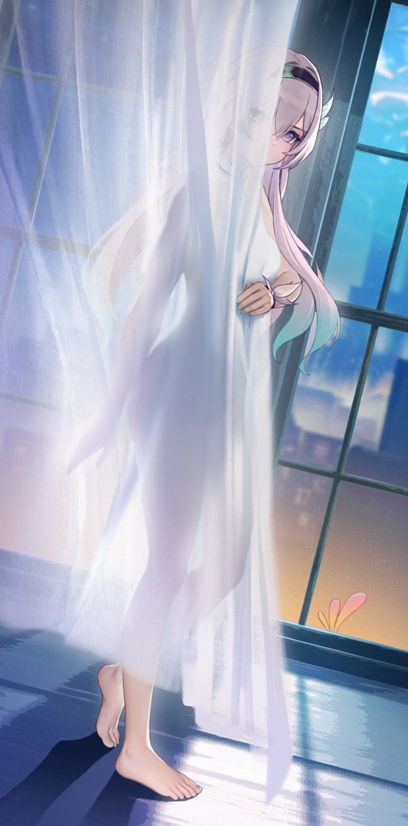 Hle_____'s tweet image. #崩坏星穹铁道   #崩壊スターレイル #ホタル #Firefly #HonkaiStarRail #流萤 

我要创造一个有流萤的世界