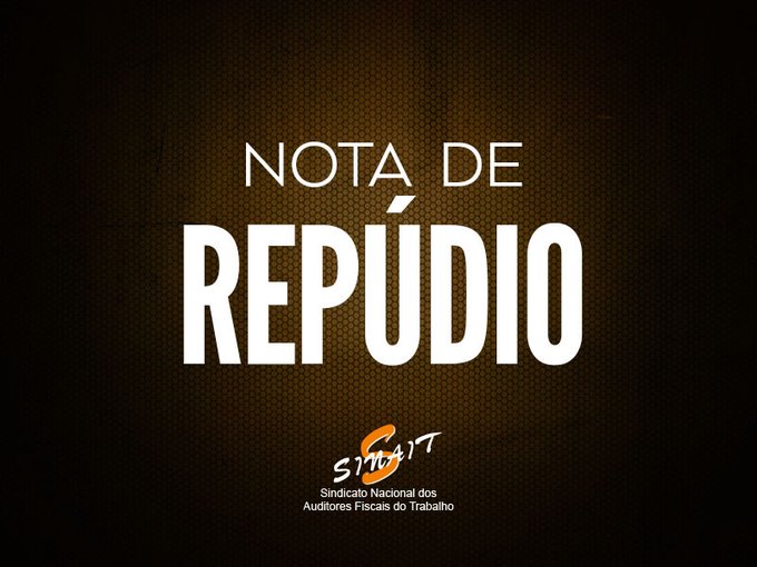 Sinaitsp1's tweet photo. NOTA DO SINAIT-SP SOBRE A PERSEGUIÇÃO AO AUDITOR-FISCAL DO TRABALHO HUMBERTO CAMASMIE, QUE AGIA NO ESTRITO CUMPRIMENTO DO DEVER FUNCIONAL
https://t.co/K060KiC2Ea
#ministeriodotrabalhoeprevidencia #auditorfiscaldotrabalho #sinait #valorizandoauditoriafiscaltrabalho https://t.co/7a0fKkR9YJ