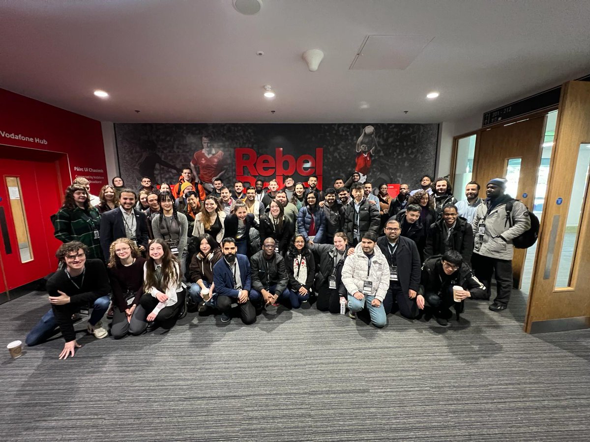 LuzMagre's tweet photo. A lovely gathering of @DREAL_ie to learn about professional skills needed for technology development in industry. https://t.co/GXAb7shsfu