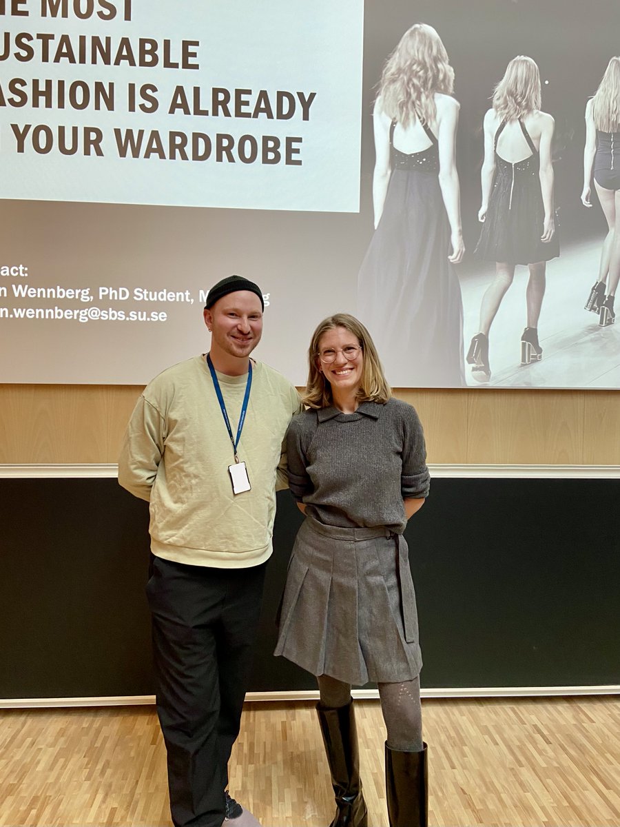 Julia Grimm (@juliagrimm1) on Twitter photo Slowly wrapping up my course Corporate Responsibility, and so grateful that wonderful Olle Jilkén and Malin Wennberg have joined me this term, with talks on issue-selling, CEO activism, and sustainable consumption. Super proud of our PhD students 👏at <a href="/Stockholm_Uni/">Stockholm University</a> . Slowly wrapping up my course Corporate Responsibility, and so grateful that wonderful Olle Jilkén and Malin Wennberg have joined me this term, with talks on issue-selling, CEO activism, and sustainable consumption. Super proud of our PhD students 👏at <a href="/Stockholm_Uni/">Stockholm University</a> .