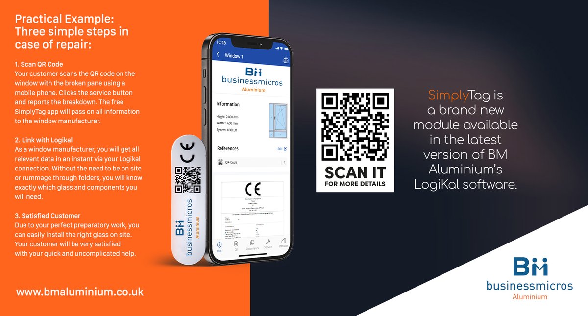 If you're wondering how our SimplyTag product traceability module works in the real world, this is really good example of how easy it makes it to handle a repair: