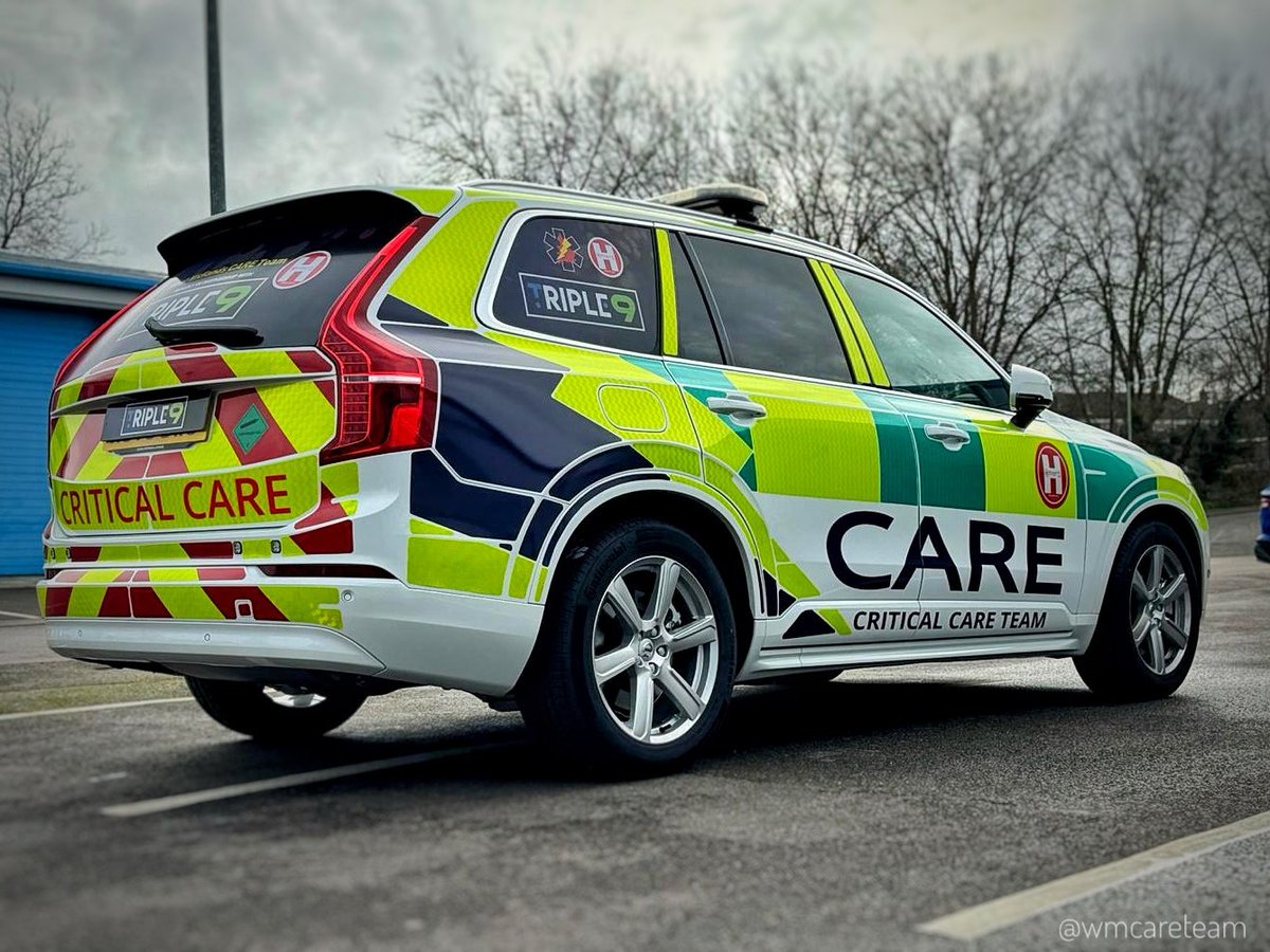 WM CARE Team (@wmcareteam) on Twitter photo What do you think?
Lights, sirens and livery all complete now thanks to <a href="/t_riple9/">Triple9</a>
Few more bits to do before it will be available to respond in support of <a href="/OFFICIALWMAS/">West Midlands Ambulance Service #HelpUsHelpYou</a>, exciting times!
Huge thanks again to <a href="/HelipadHELP/">HELP Appeal</a>
PB What do you think?
Lights, sirens and livery all complete now thanks to <a href="/t_riple9/">Triple9</a>
Few more bits to do before it will be available to respond in support of <a href="/OFFICIALWMAS/">West Midlands Ambulance Service #HelpUsHelpYou</a>, exciting times!
Huge thanks again to <a href="/HelipadHELP/">HELP Appeal</a>
PB