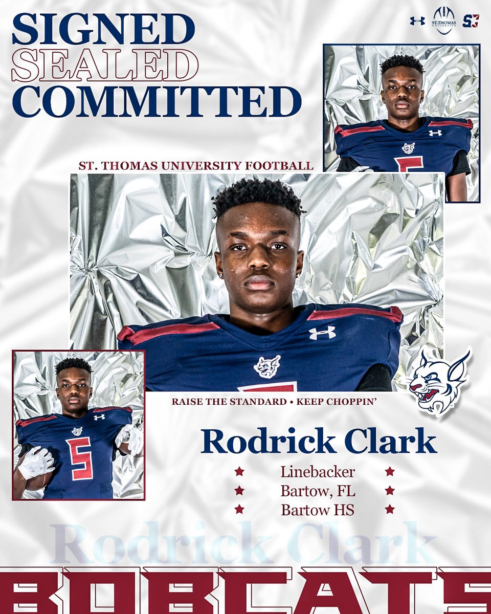 Join us in welcoming the newest Bobcat to the 3️⃣0️⃣5️⃣<a href="/5k_rod/">Rodrick Clark</a>🌴

#RaiseTheStandard // #STUNSD24