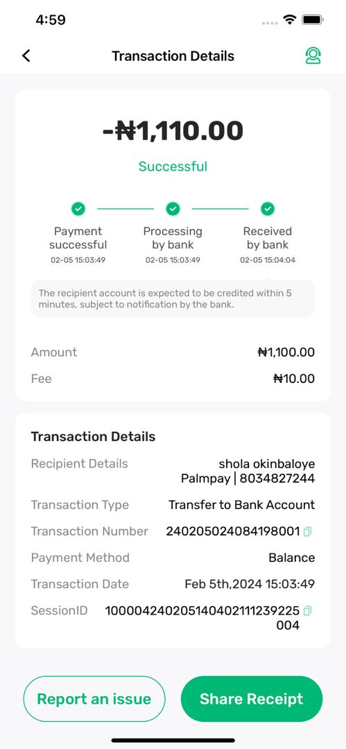 NacHPrinCe203's tweet photo. @ruffydfire @OPay_NG I sent the first 5 thousand, it didn't drop,and I sent another one thousand,and it gave all not droped, what is going on please? https://t.co/4NahrR9KlH