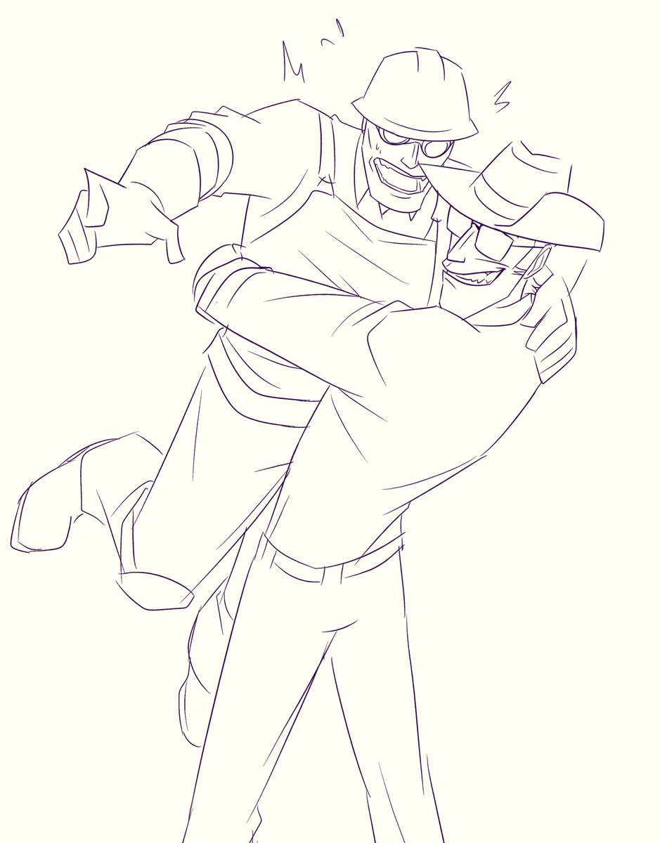 LouminouzL's tweet photo. silly trucks n vans #tf2 #sniper #engie https://t.co/nPhnRt70MM