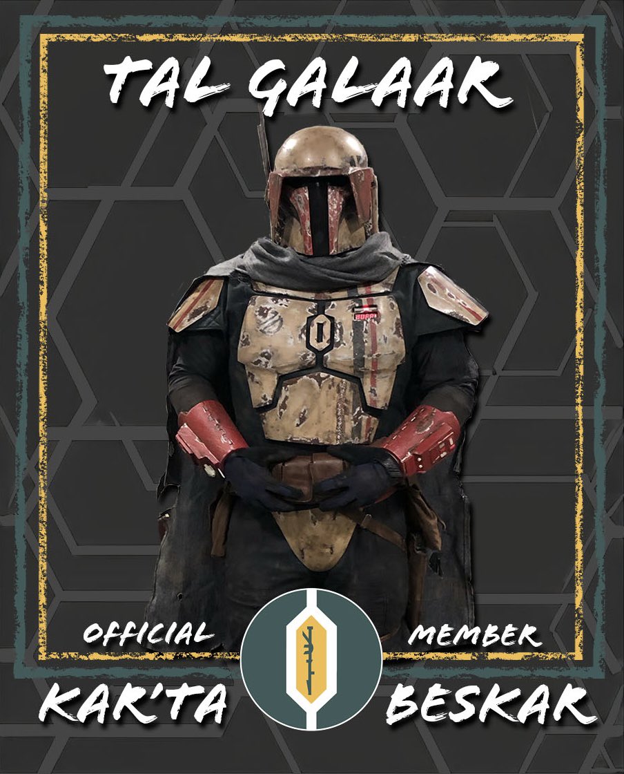 KartaBeskar's tweet photo. #westarwednesday for our Jor’alor, Tal Galaar. He has been a member of the Mercs since 2017 &amp; was approved January 2024. His kit was inspired by the scavengers of Tattoine. #familyismorethanblood #youarenotalone #mmcc #starwars #starwarscosplay #babyyoda #mercs #kartabeskar #atx https://t.co/Eusj11civR
