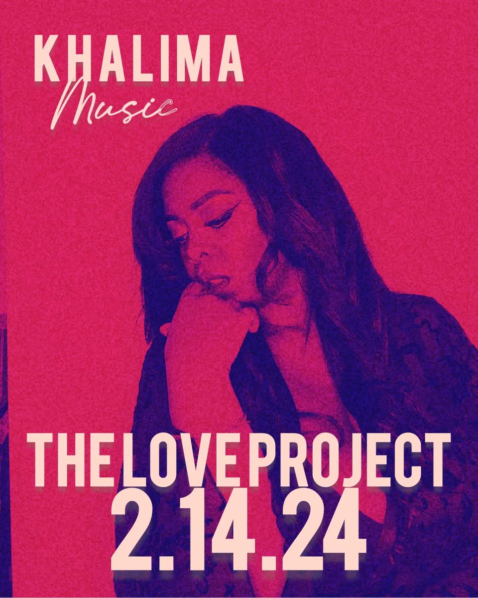 Its_me_Khalima's tweet image. It&apos;s coming!! #TheLoveProject #khalimamusic