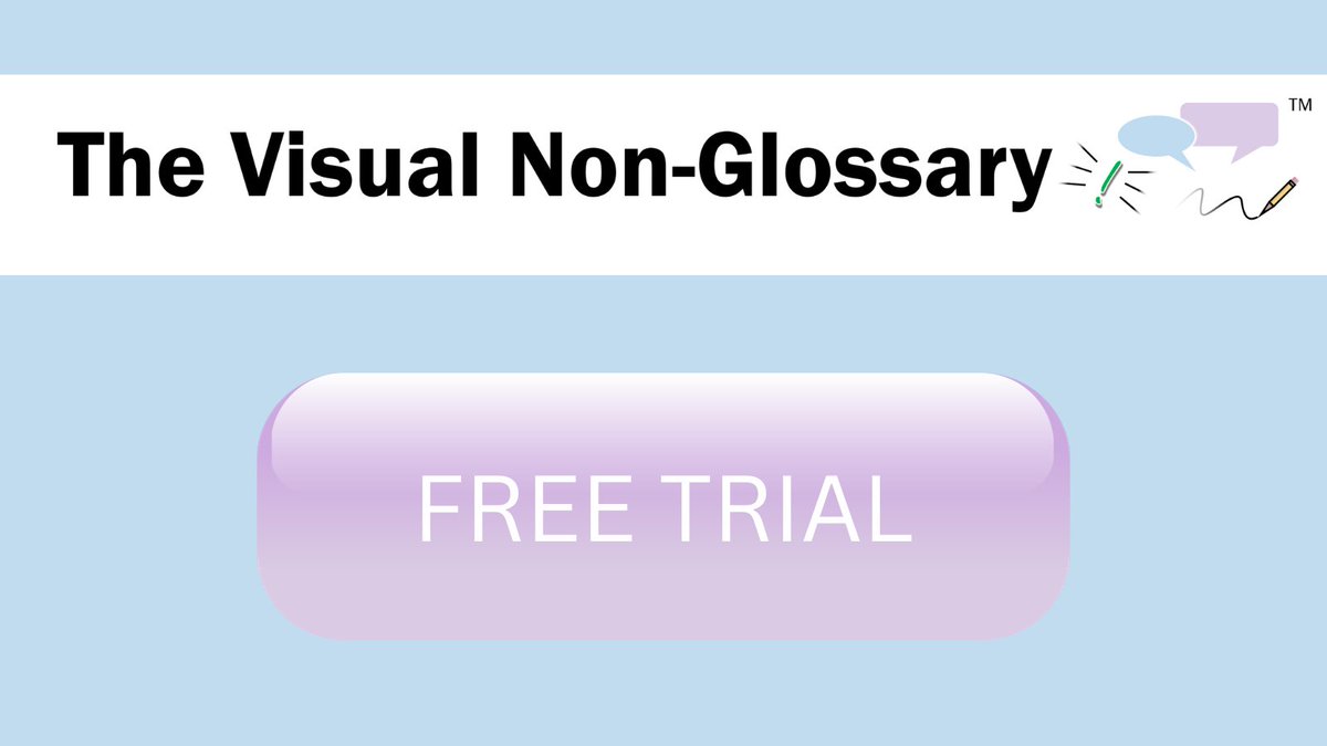 Did you know we offer a free trial of the #VisualNonGlossary? Give it a try in your classroom! You'll be hooked — we promise. thevisualnonglossary.com/account/signup…