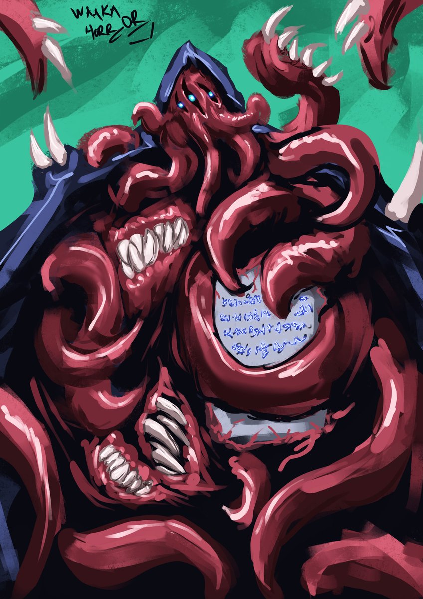 WAAKA HORROR ( Commission opened ) (@grotesquerampag) on Twitter photo Commission Commission