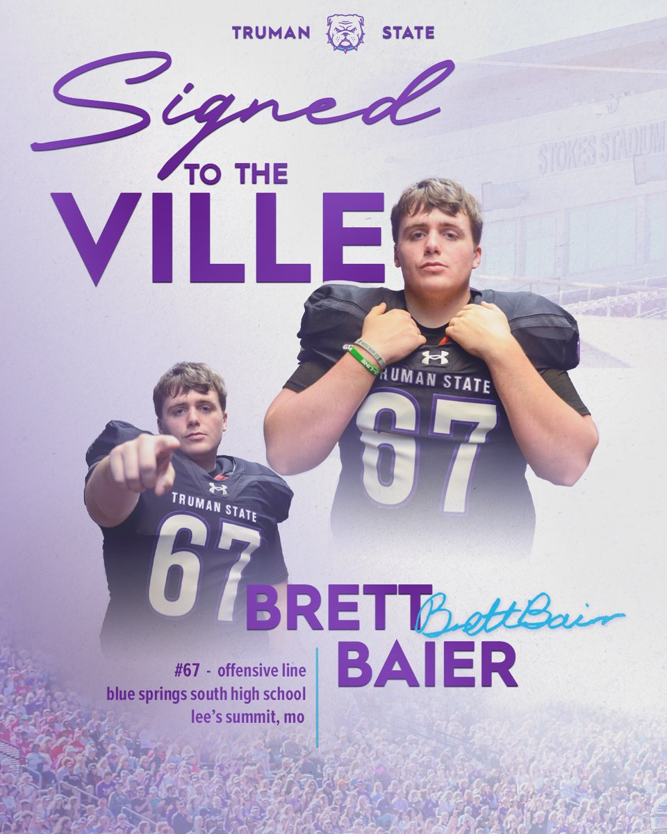 Welcome to the Dogs!
Brett Baier Signed 🖊️
🏈OL
📍Lee's Summit, MO

<a href="/brett_baier/">Brett Baier</a>
