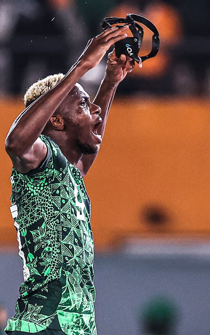 If my brother Victor Osimhen scores for Nigeria vs South Africa, I will share N5m to my followers that retweet this post #NGARSA