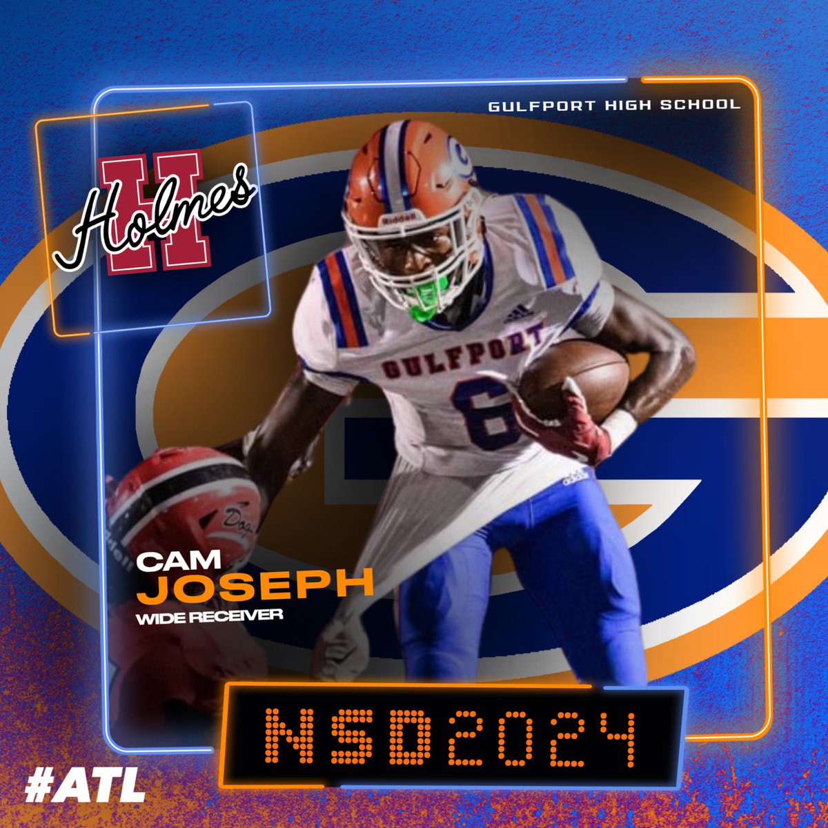 🚨 Locked in!🔒🚨

@Cam_Joseph6 has signed with @HolmesccFB !

#NextLevelAdmirals | #ATL ⚓️⛓️🔵🟠