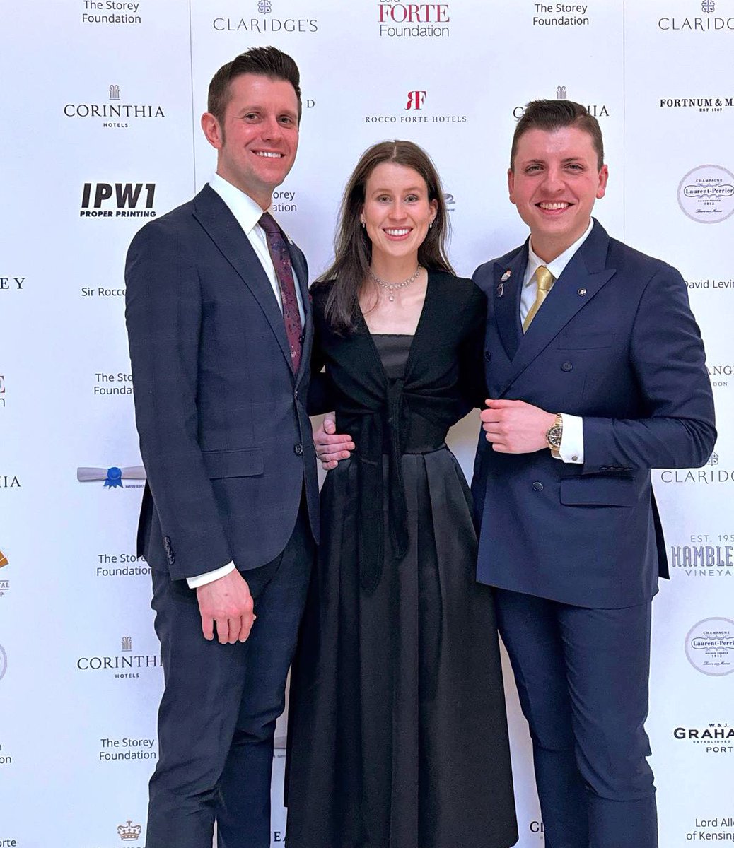 What a superb evening @claridgeshotel for the @goldscholarship Awards Ceremony 2024! 

So grateful to have such a wonderful team from The Institute of Hospitality @ioh_online and the Institutes Youth Council. @aih_ioh. Looking forward to this next year ahead! #hospitality