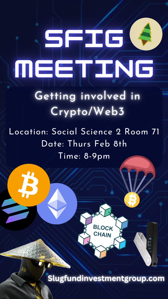 SFIG_UCSC's tweet photo. This weeks meeting will be on Crypto! Hope to see everyone there ☀️ https://t.co/2ZlGVebiUW