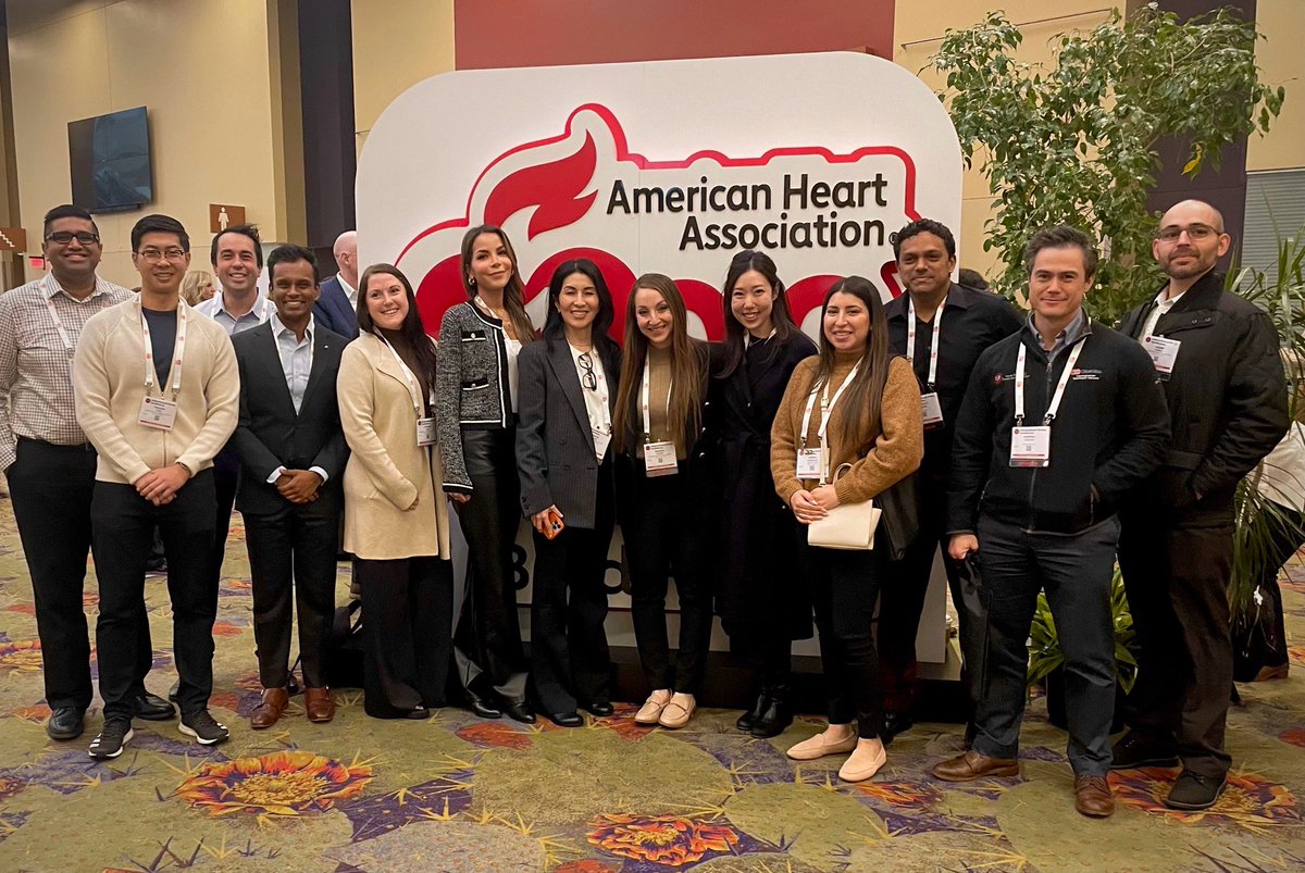 Nice Cedars Sinai Stroke Team showing at #ISC24! We have to do another photo with ANS, NG, and MJA. Love working with this Team.