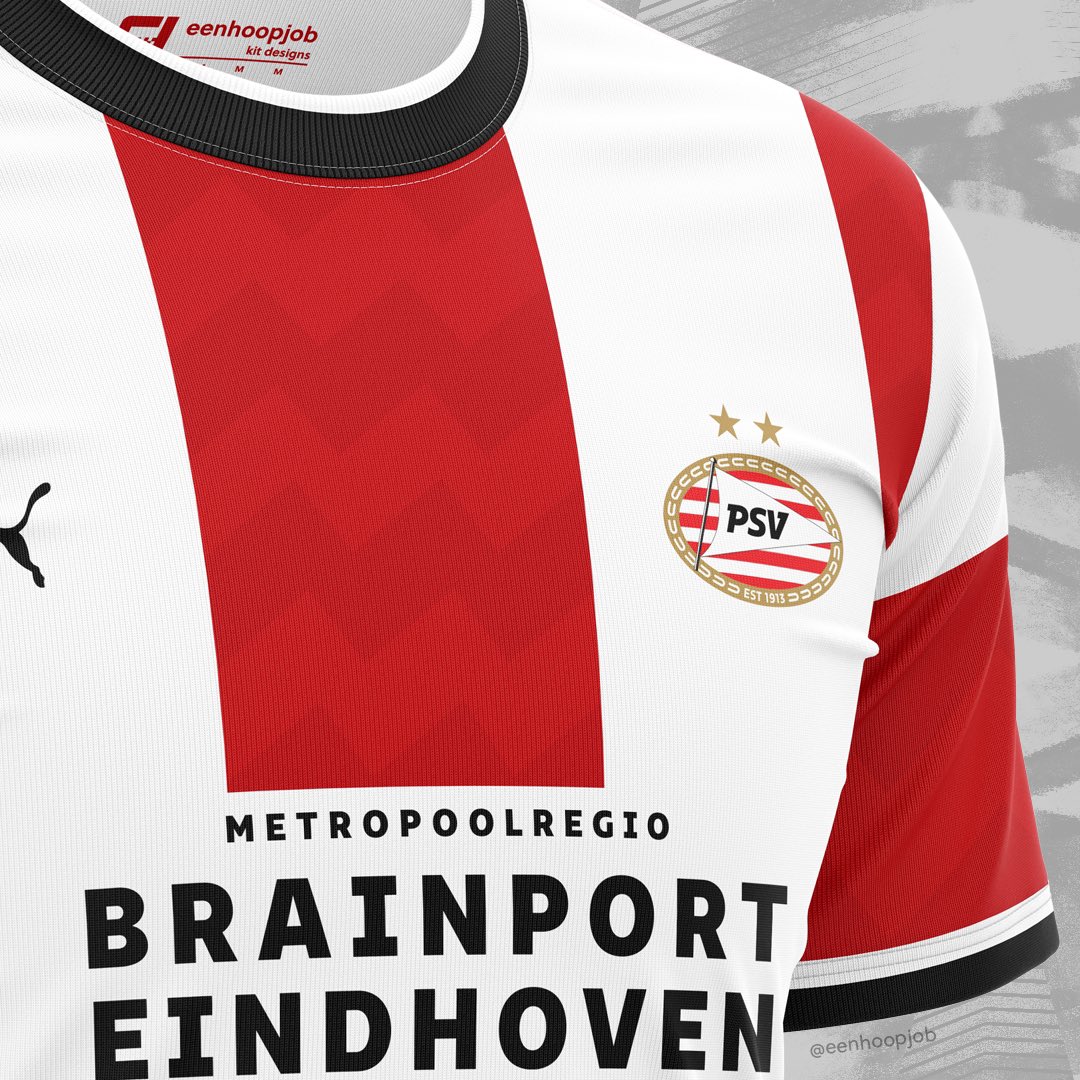 📂 Eenhoopjob concepts
└📂 Requests ❓❔
 └ 📂 PSV Eindhoven retro concept, inspired by the 98/99 season. 

Please rate 1-10. Thoughts about these designs?

📣 Wa vinde gullie? 🟥⬜️🟥⬜️

#psv #psveindhoven #eindhoven #retro