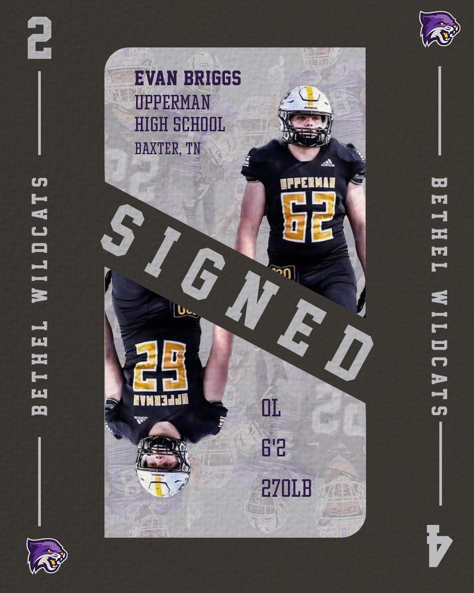 Welcome to the Wildcats! 
🔐- Evan Briggs ( <a href="/briggs_evan62/">Evan Briggs</a> ) 
🏦-Upperman High School 
📍- Baxter, TN
📷- Offensive Line
#OneHeartbeat| #ChasingGreatness| #NSD24