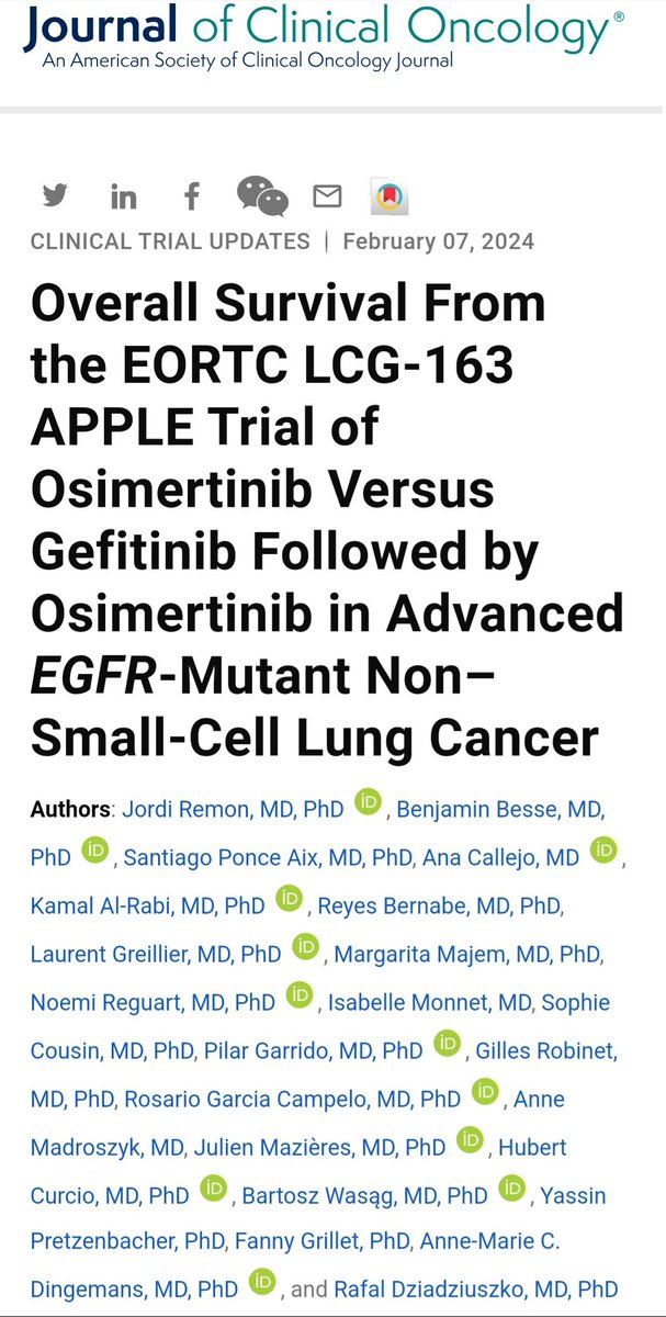 Osimertinib vs Gefitinib Followed by Osimertinib in Advanced EGFR-Mutant NSCLC 'Up-front treatment with osimertinib was associated with a lower risk of brain progression vs the sequential approach (hazard ratio, but a comparable OS was observed between both strategies (HR, 1.01)…