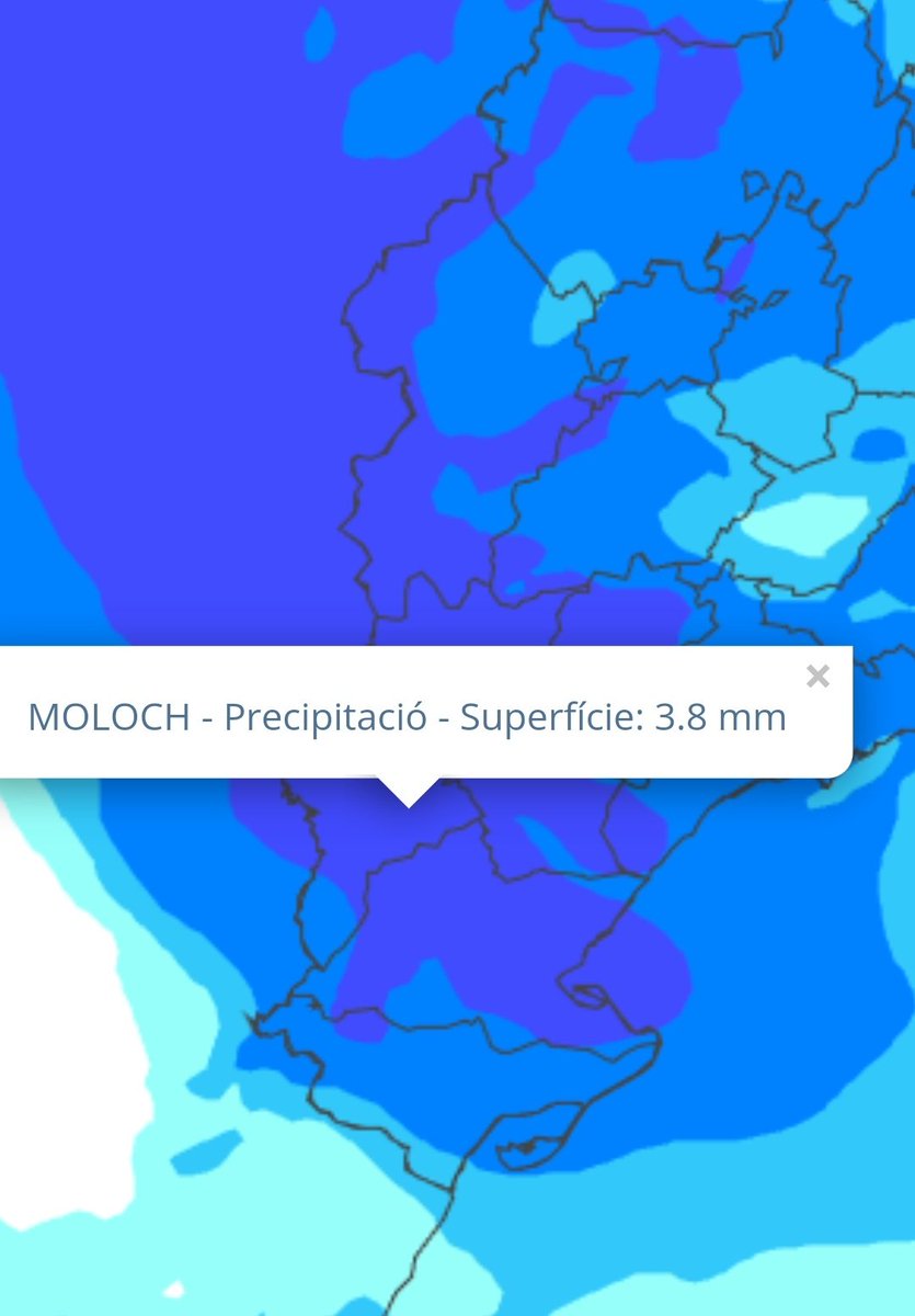 Vakapiupiu's tweet photo. 9 #febrer2023 divendres🌧☔️ matinada, matí i migdia amb pluges d'anar fent i sumant de 1 a 3 lim² cada hora (alguns màxims de 5 mm/h) per de les Terres de l'Ebre,  Lleida i Pirineu. 
Ja plouria de matinada  o vespre/nit de dijous 8 pel N de Lleida/Pirineu. De 09 a 13 h, més rams! https://t.co/cdBwU9IkF6