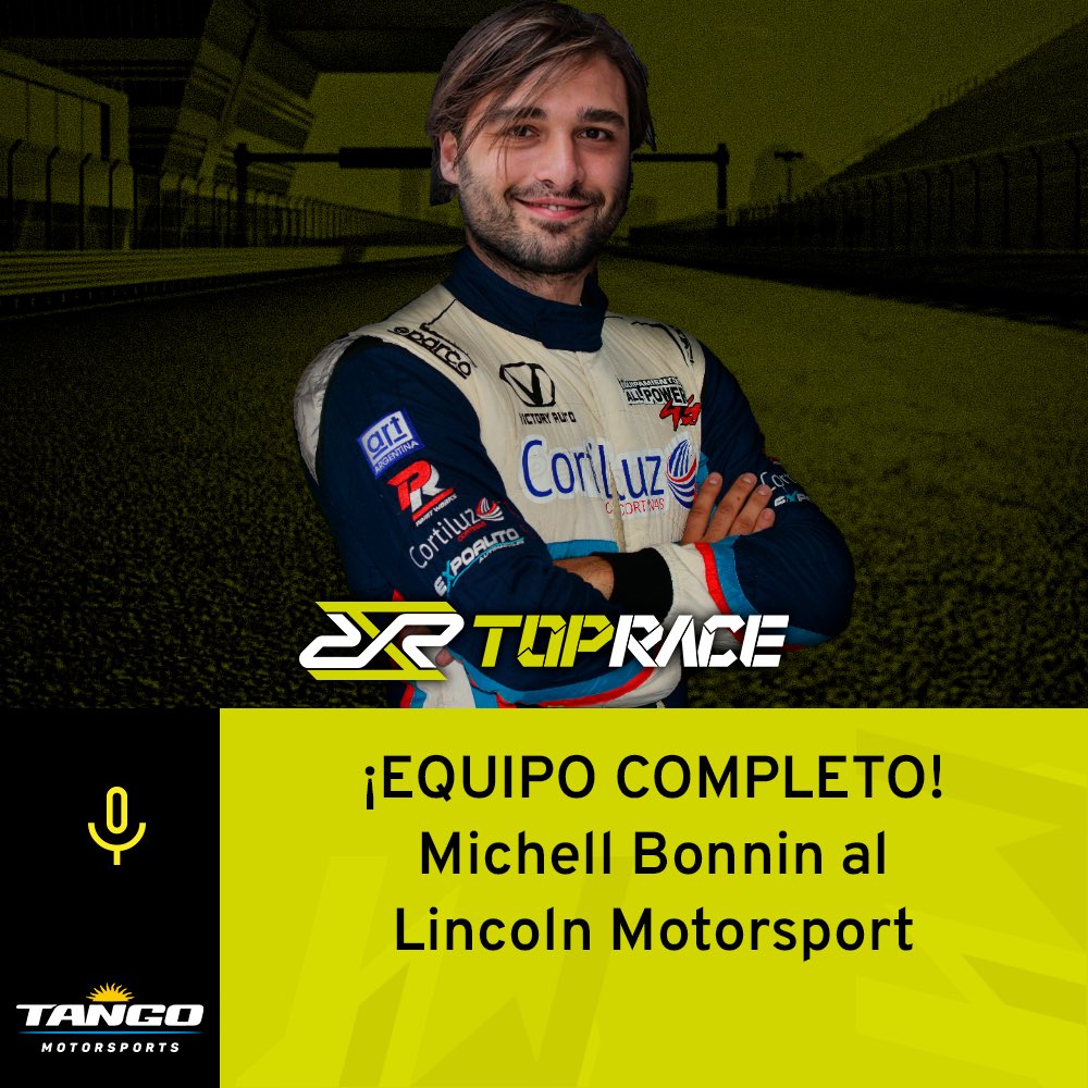 Y VA EL TERCEROO 💥 

➕ equipo completo para <a href="/EquipoLMS/">Lincoln MotorSport</a> que suma a <a href="/m_bonnin/">Michell Bonnin</a>  🤯 

🔗 T.ly/aIZZ8