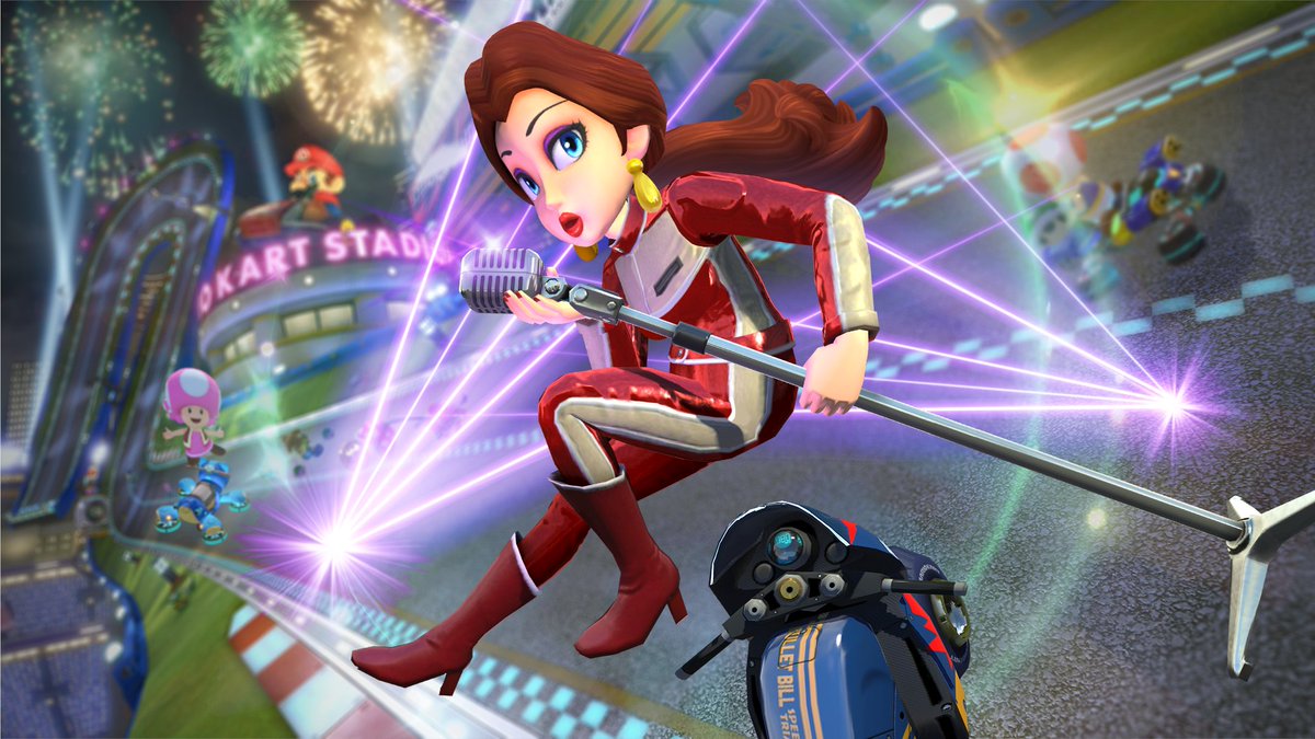 NintendoAmerica's tweet photo. Pauline appreciation post!

Add her, 7 more characters, and 48 courses to your game with the #MarioKart 8 Deluxe – Booster Course Pass DLC.

https://t.co/WTXsq3AT2I https://t.co/yBVvWP60J8
