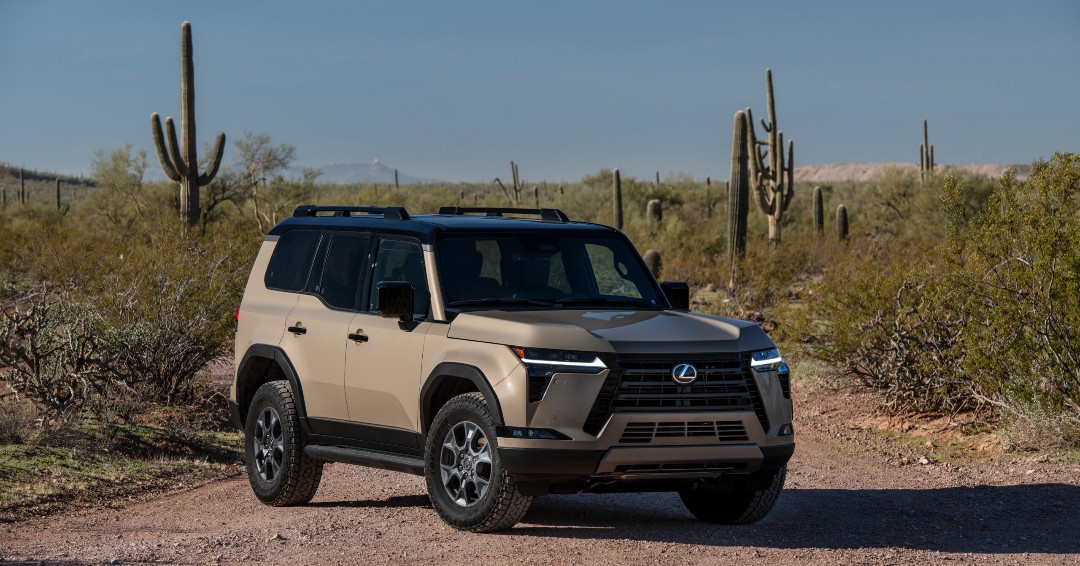 #WhatsNewWednesday

The all-new 2024 Lexus GX brings two new grades, Overtrail and Overtrail+. Lexus has introduced the first-ever “Overtrail Project,” an initiative that intends to inspire customers around the world to explore nature through refined adventures. 
#Lexus GX