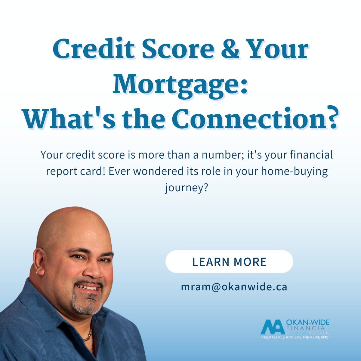Your credit score is a key player in the mortgage game. Nurture it, and it'll open doors for you! 🌟🚪💡

#PentictonMortgageBroker #OkanaganRealEstate