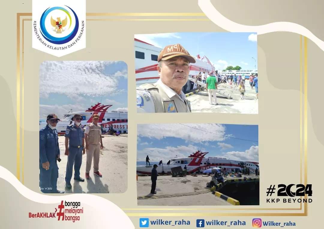 BKIPMWilkerRaha's tweet photo. 07/02/2024 Petugas melakukan pengawasan bersama instansi terkait di pelabuhan Nusantara Raha.
#kkpbeyond 
#kkpgoid 
#ekonomibiru 
#sahabatbahari 
@bppmhkp 
@bppmhkp_baubau 
@YuniWijaya69 https://t.co/yqWz2mUIGt
