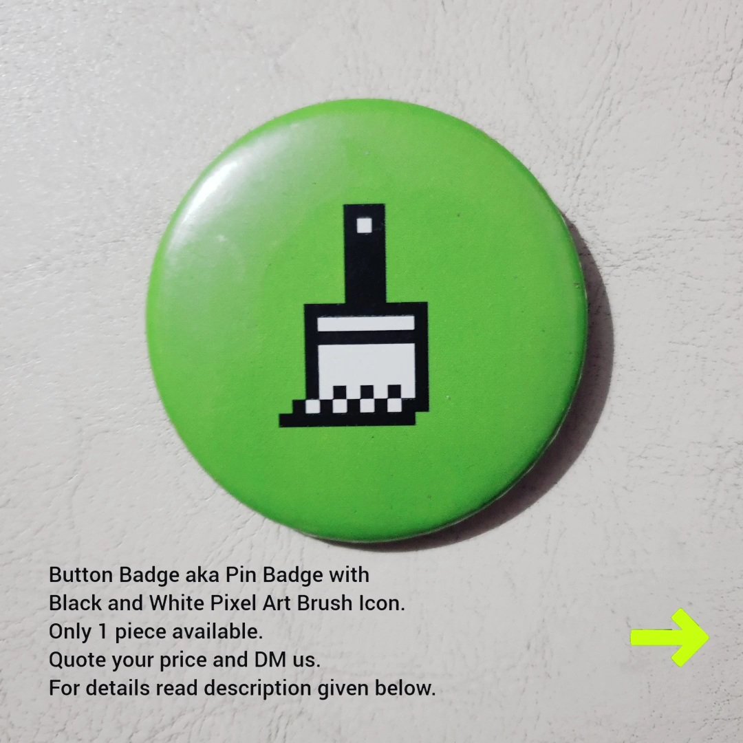 Vision5Design's tweet image. Purpose: 💰 Fundraising!
A decade old Button Badge given during UX Summit at IIT.
Quote your price... whoever gives more value will get this rare momento.
You can DM us.
Tags:
#buttonbadge #badge #one #decade #old #souvenir #given #during #ux #summit #at #iit  #quoteyourprice