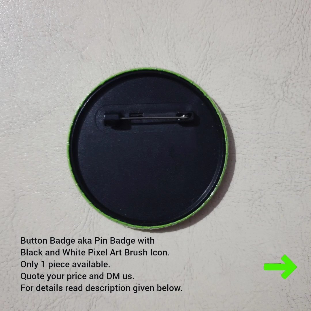 Vision5Design's tweet image. Purpose: 💰 Fundraising!
A decade old Button Badge given during UX Summit at IIT.
Quote your price... whoever gives more value will get this rare momento.
You can DM us.
Tags:
#buttonbadge #badge #one #decade #old #souvenir #given #during #ux #summit #at #iit  #quoteyourprice