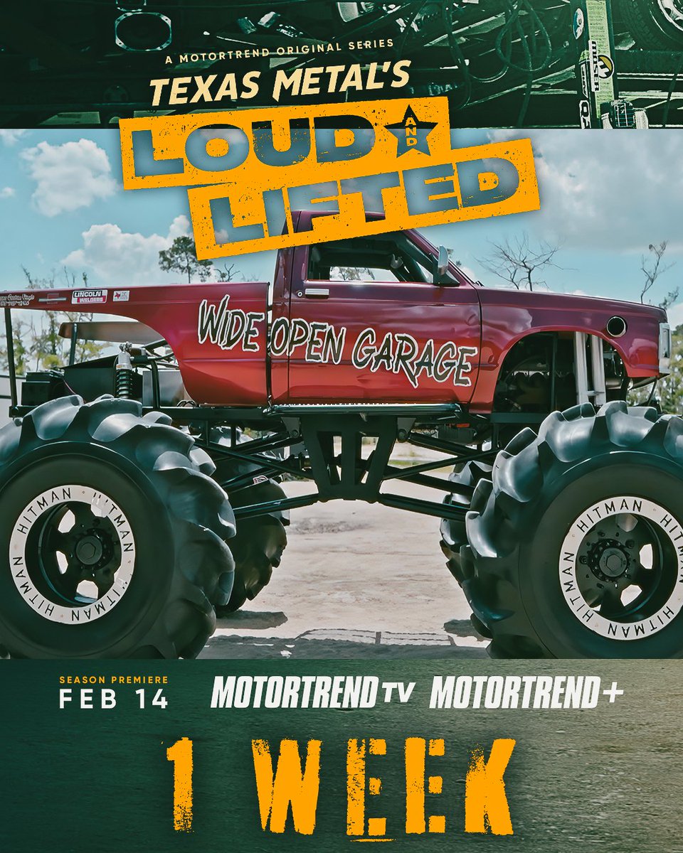 Taking customization to another level! 👨‍🏭 Watch the Season Premiere of #TexasMetal's Loud and Lifted in 1 WEEK on MotorTrend TV and MotorTrend+!