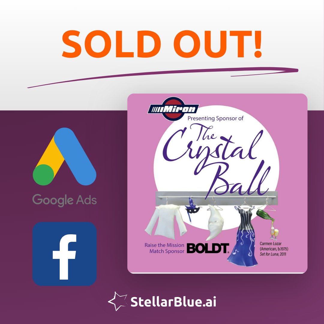 SOLD OUT! 🎟️ 

We had the pleasure of working with our friends at The Bergstrom-Mahler Museum of Glass to drive traffic to their upcoming event.

Our social media and Google Ads campaigns helped to fill every seat available.

Get in touch now,
bit.ly/3wiCA1u