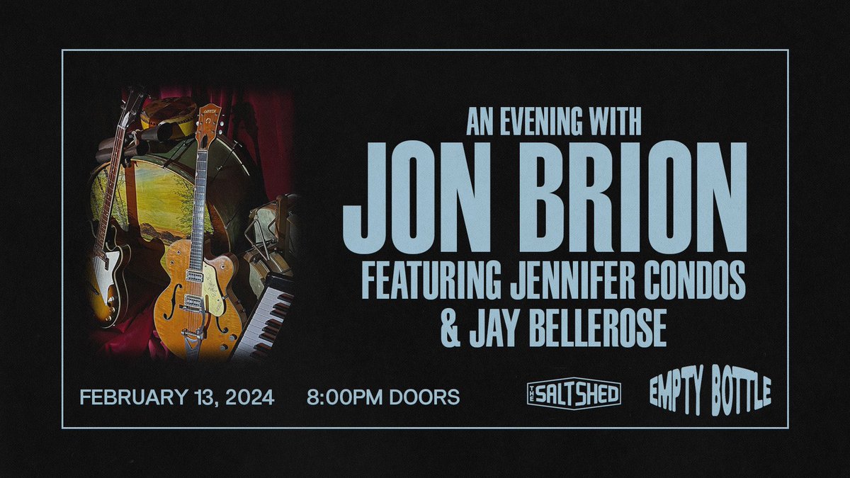 ON SALE NOW! An Evening With Jon Brion featuring Jennifer Condos & Jay Bellerose: Crying at the Shed Pre-Party on February 13th! ~ emptybottle.com ~