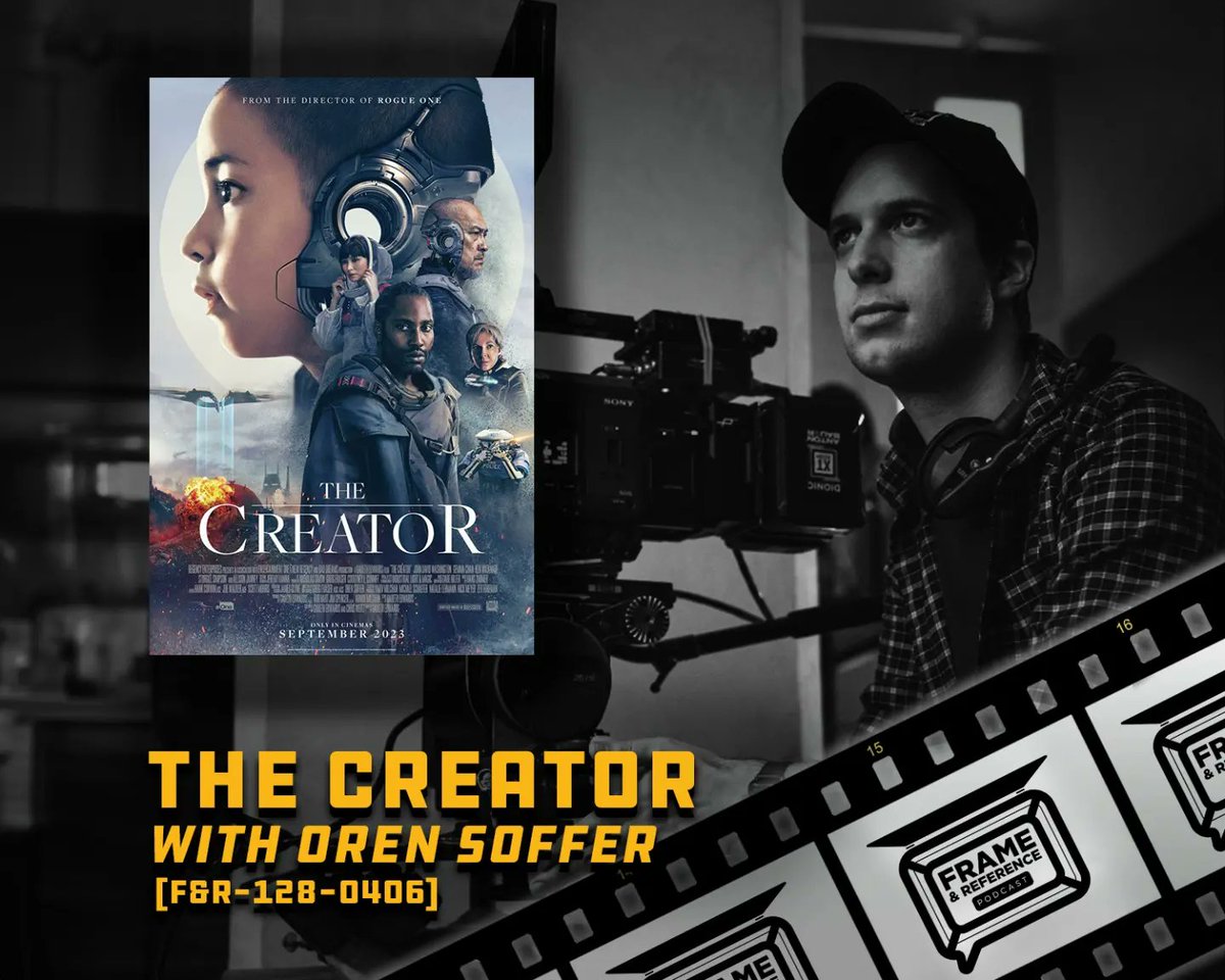 FrameAndRefPod's tweet photo. Tomorrow on the 'cast we've got @orensoffer talking about his work on The Creator (and plenty more)!

https://t.co/L0A2UulV3o https://t.co/q9QaXXuadM