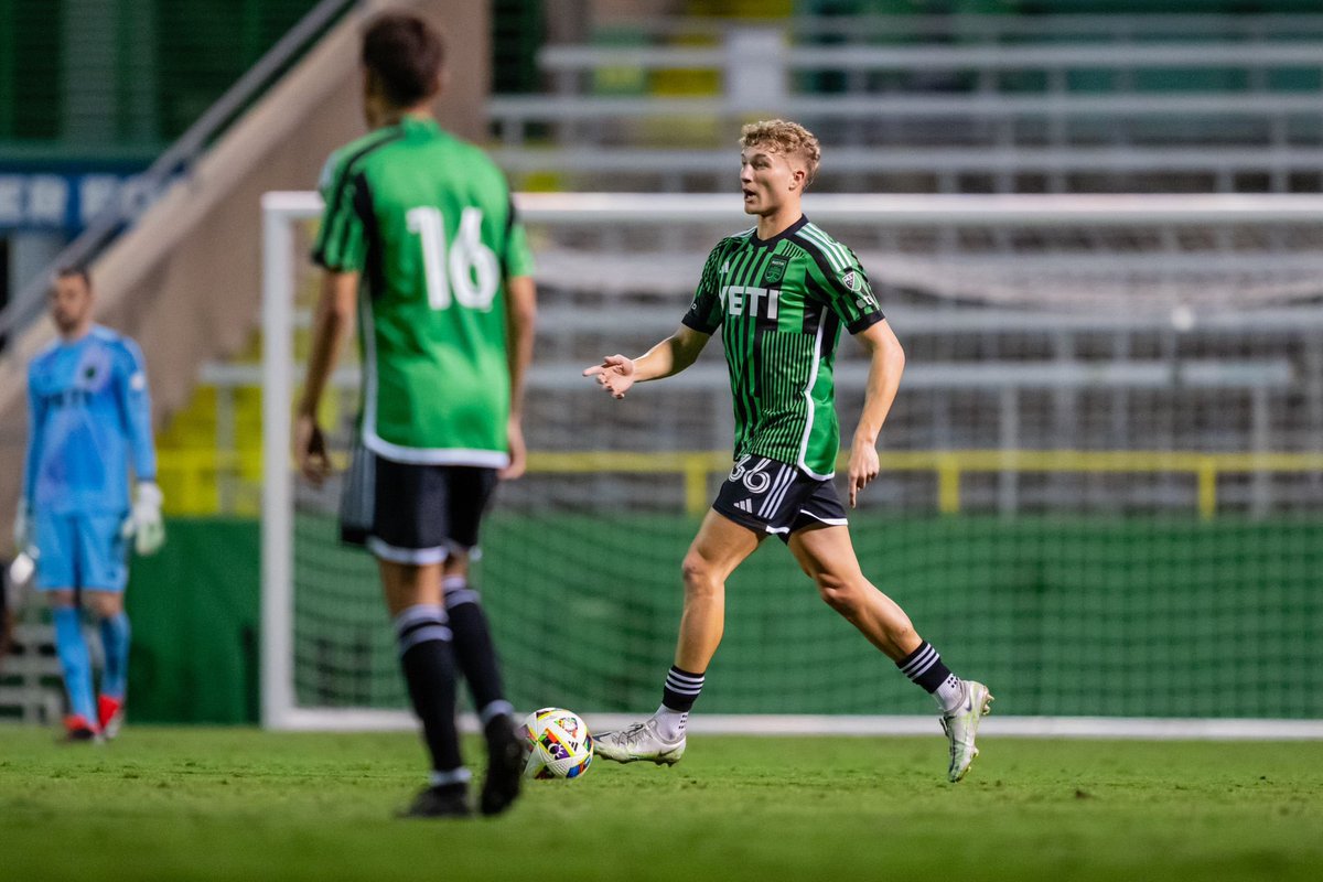 Great to see our guy @SalMxzza getting some valuable first-team minutes with @AustinFC in preseason! Less than a month to go until @MLS kicks-off 🤞🤩 #austinfc #CANMNT #MLS