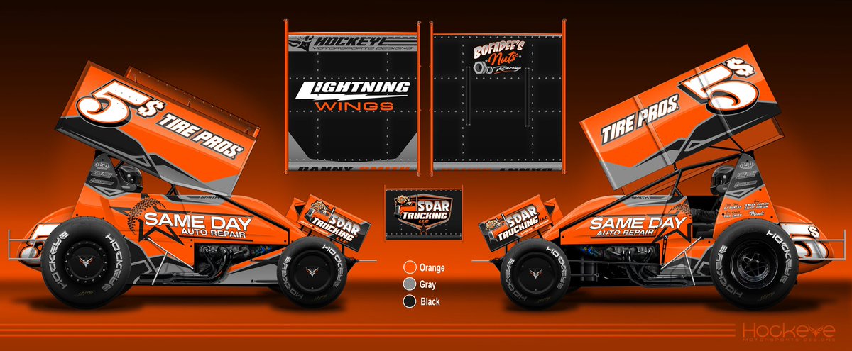 Danny Smith’s 2024 design #OCRS #ASCS #sprintcars