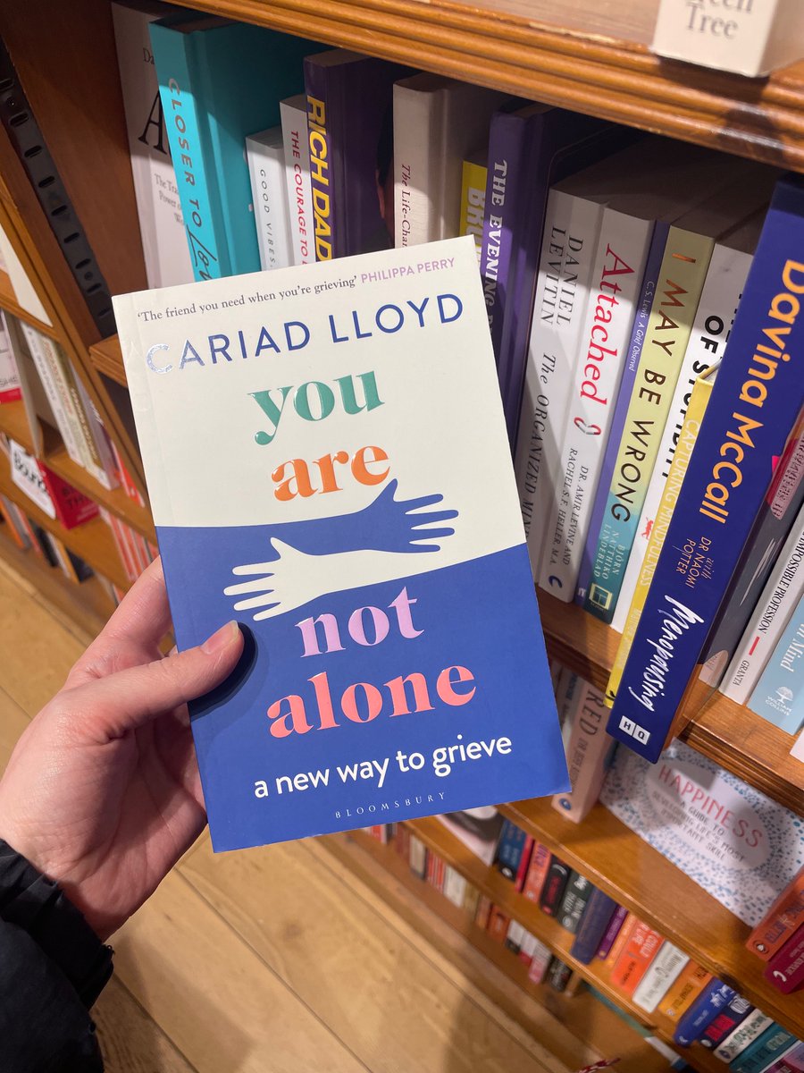 First sighting of You Are Not Alone in the wild today, thank you @Dauntbooks! 💗
